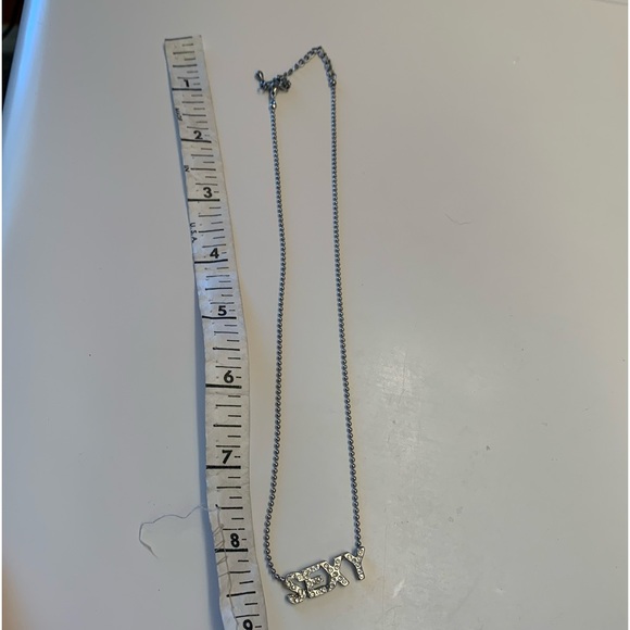 Necklace With Rhinestones - Picture 7 of 7